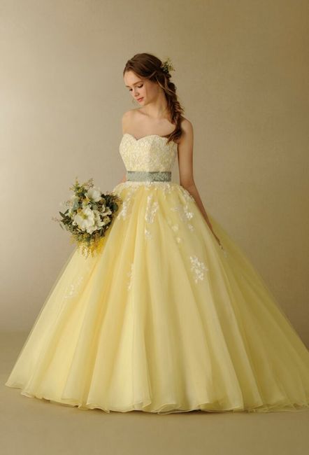 O Arco-íris invade a Comunidade: Inspirações (amarelas) para Vestido de Noiva 💛 7
