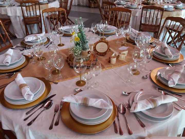 Decoração mesa