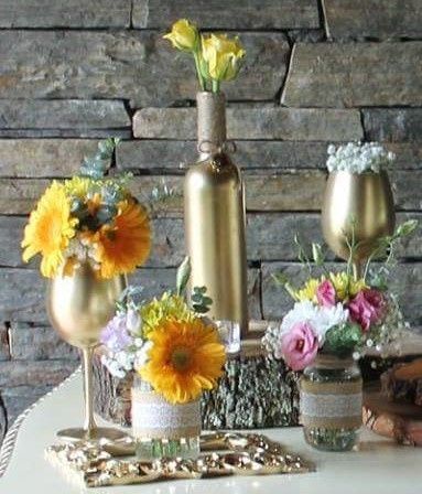Decoração mesa do bolo