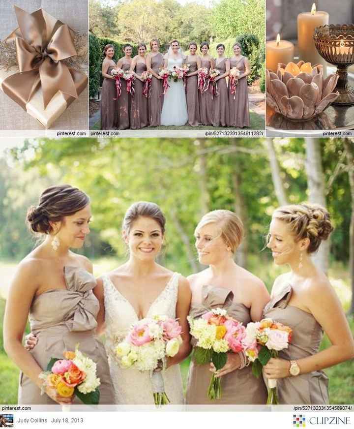 decoração castanho e bege