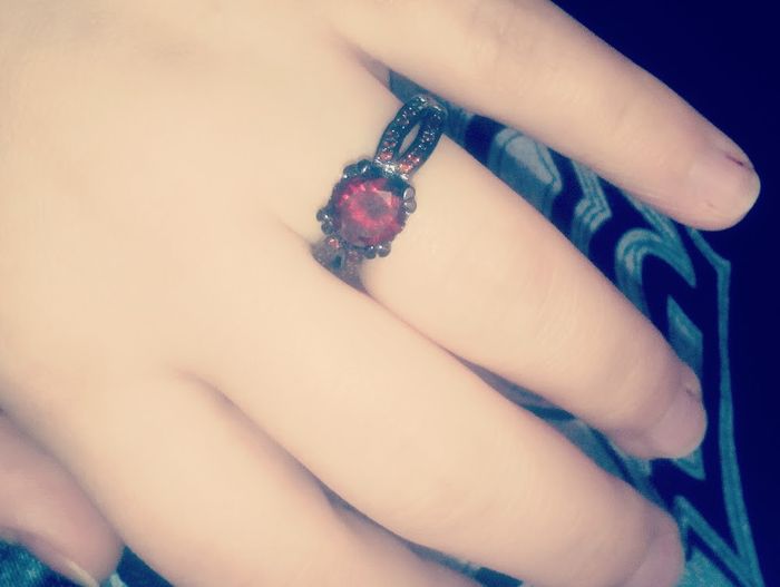 o anel de noivado 💍😍 2