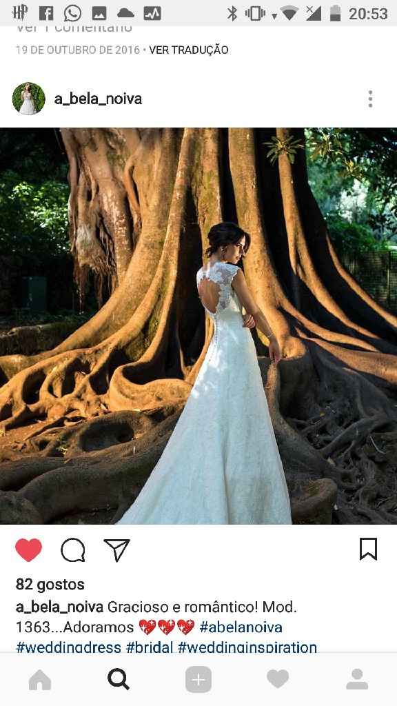 Vestido de noiva com ou sem cauda? - 1