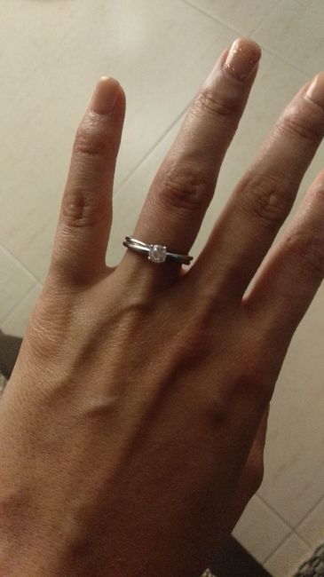 o anel de noivado 💍😍 1