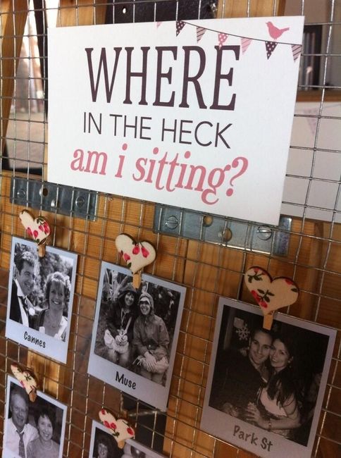 Placard das mesas - 6