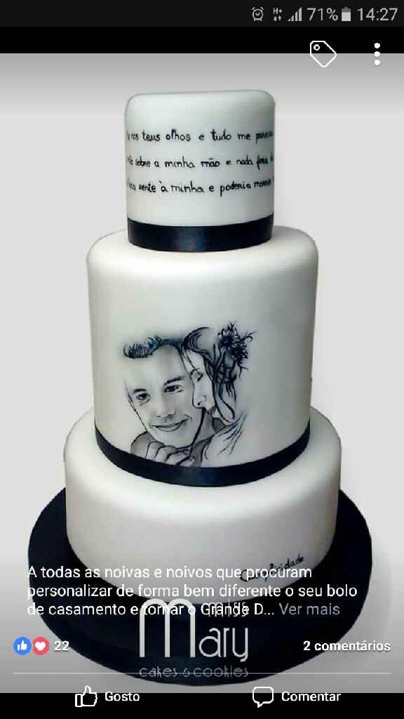 Como será o vosso bolo de casamento? - 1