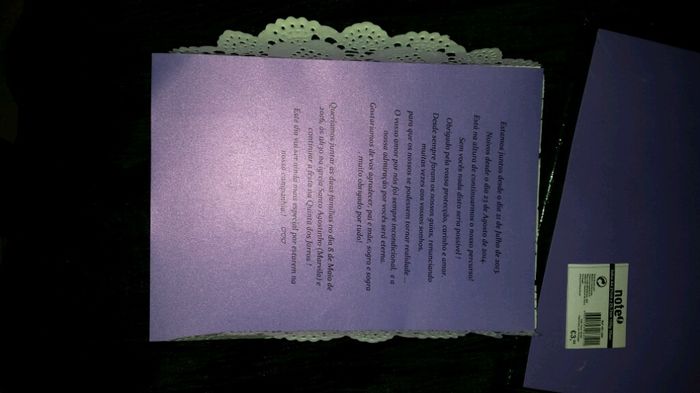 Convite para pais - 1