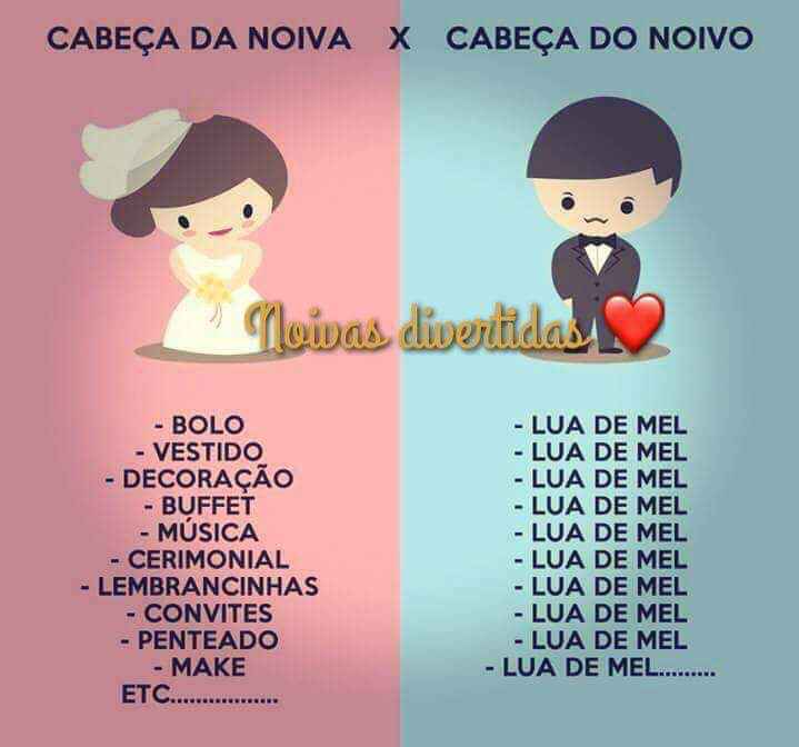 A parte difícil de ser o noivo 😂 - 1