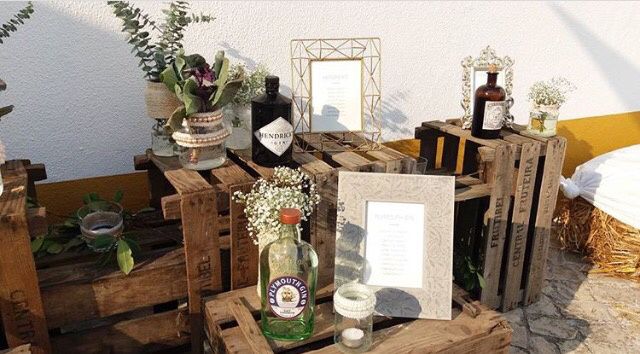 Decorando com garrafas... - 1