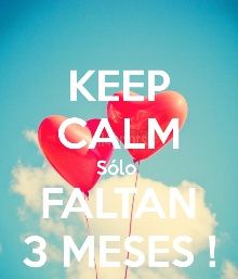 Faltam 3 meses