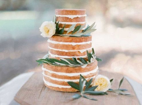 Inspiração Bolos Naked Cake