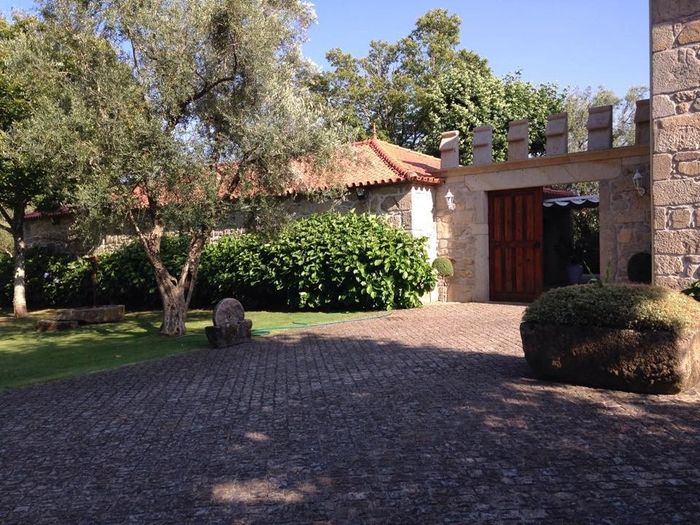 A entrada da quinta