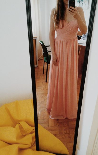 Vestido Damas - frente real     