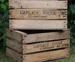 Reciclar caixas de madeira