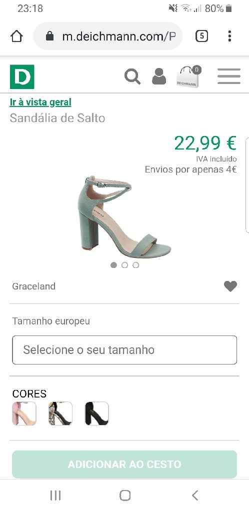 De que cor vão ser os teus sapatos de noiva? 👠 - 1