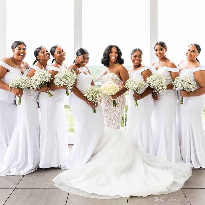 Corsage ou ramo de flores - Damas de honor - 1