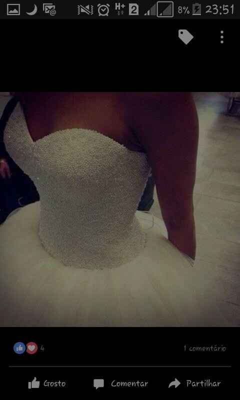 O meu vestido de noiva - 1