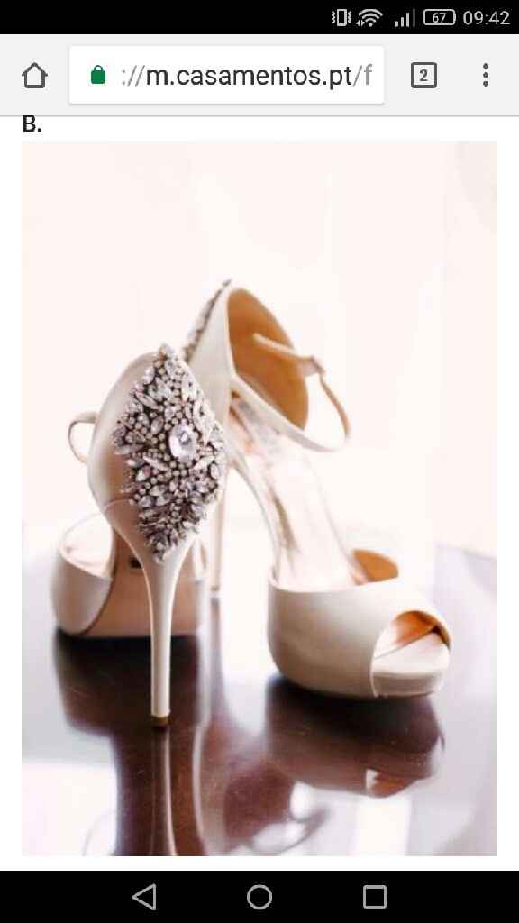 Como serão os teus sapatos? - 1