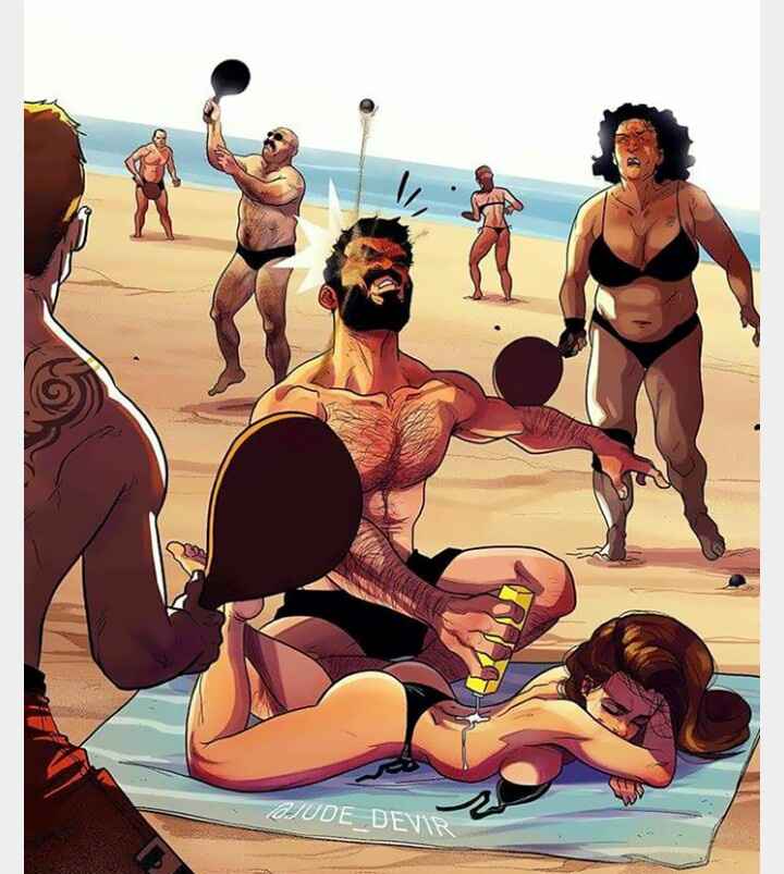  Ilustração de o dia a dia com uma esposa - 1