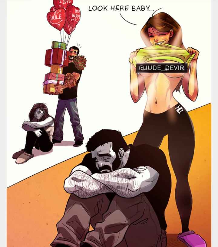  Ilustração de o dia a dia com uma esposa - 9