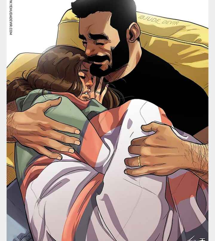  Ilustração de o dia a dia com uma esposa - 14