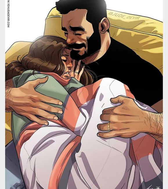  Ilustração de o dia a dia com uma esposa - 14