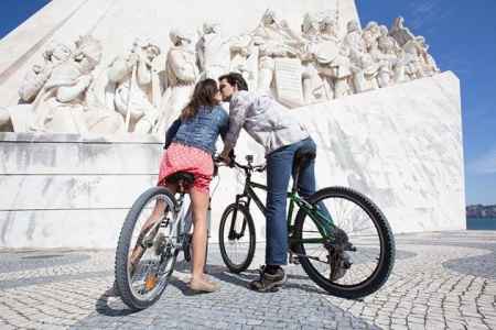 Sessão de namoro com bicicleta - 4