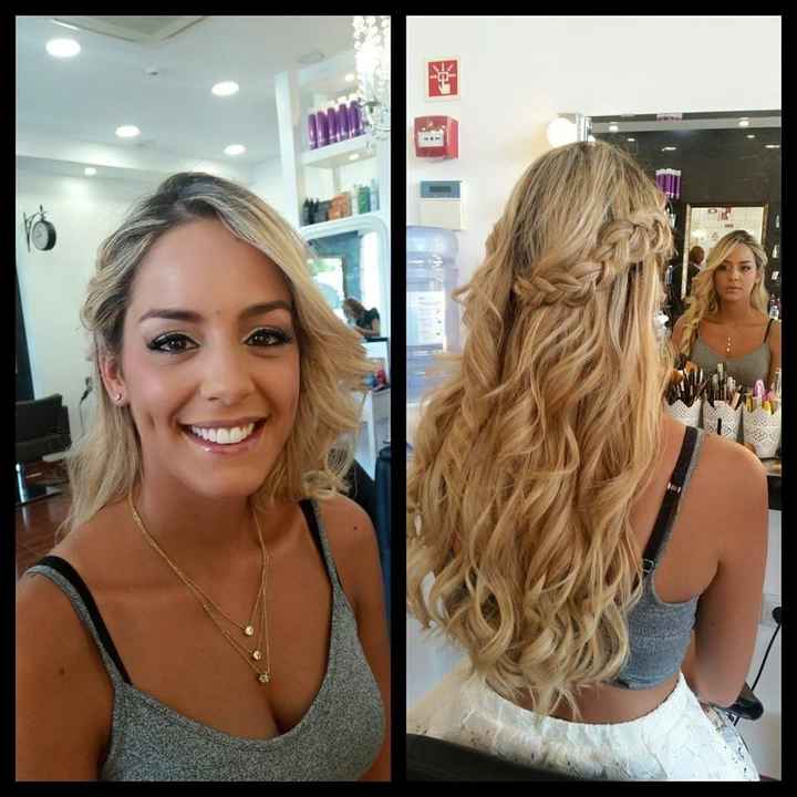 Maquilhagem e penteado de noiva 