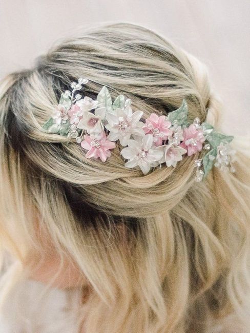 Outubro Mês Rosa - Tiaras e toucados - 2