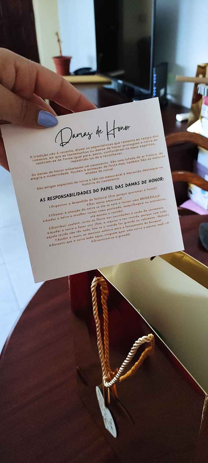 Convite às damas de honor - 6