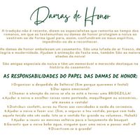 Convite às damas de honor - 11