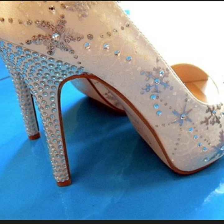 Casamentos de inverno - sapatos da noiva - 1