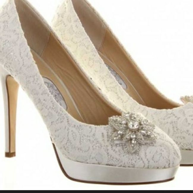 Casamentos de inverno - sapatos da noiva - 2