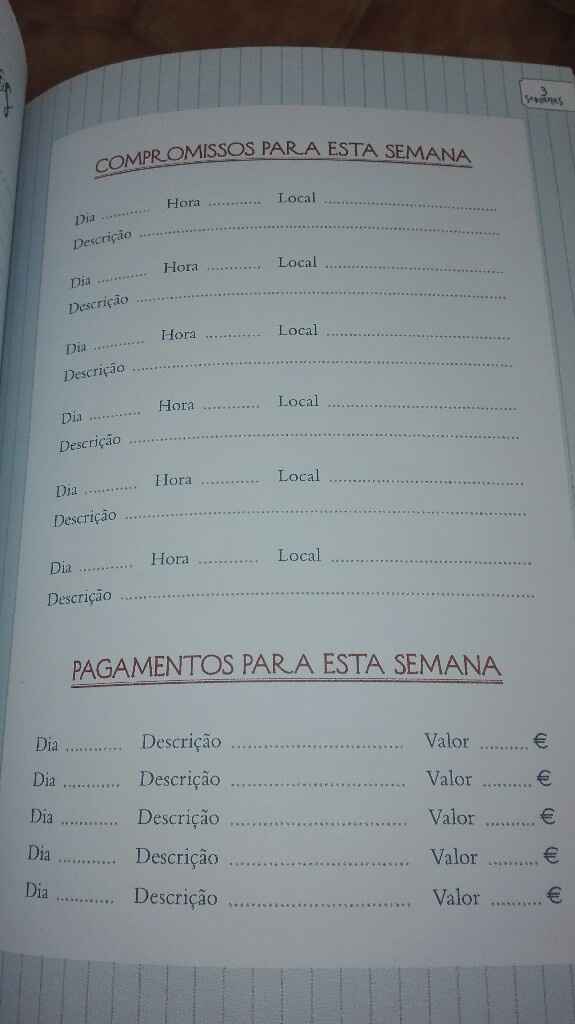  Agenda de noiva - 6
