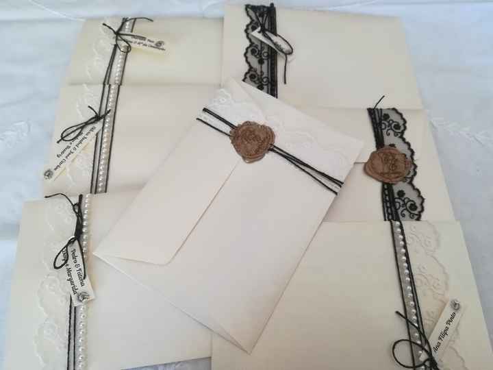 Convites prontos e a serem entregues - 1
