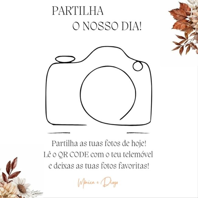 qr code para partilha de momentos ✨ - 1