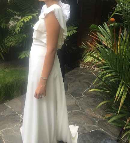 Vestido Lateral e Frente