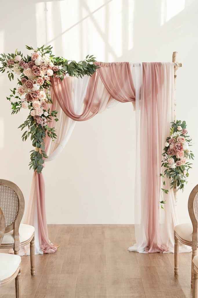 🩷🌈 Inspiração para Casamento Rosa - Os Arcos - 1