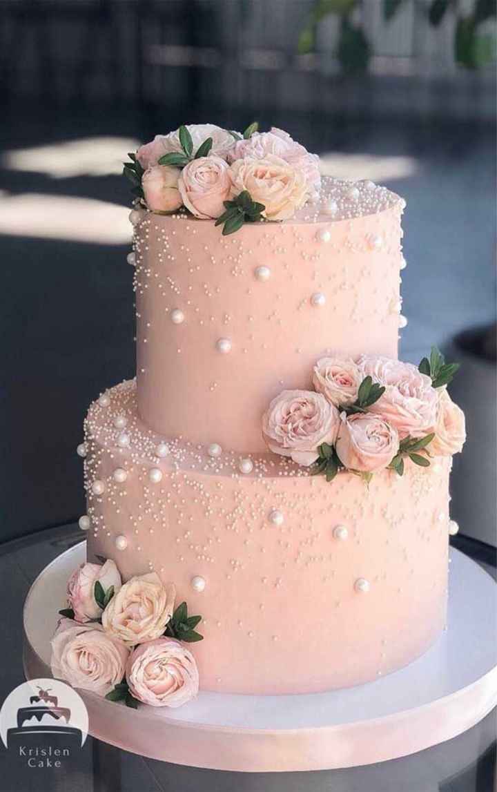 🩷🌈 Inspiração Casamento Rosa - o Bolo - 3