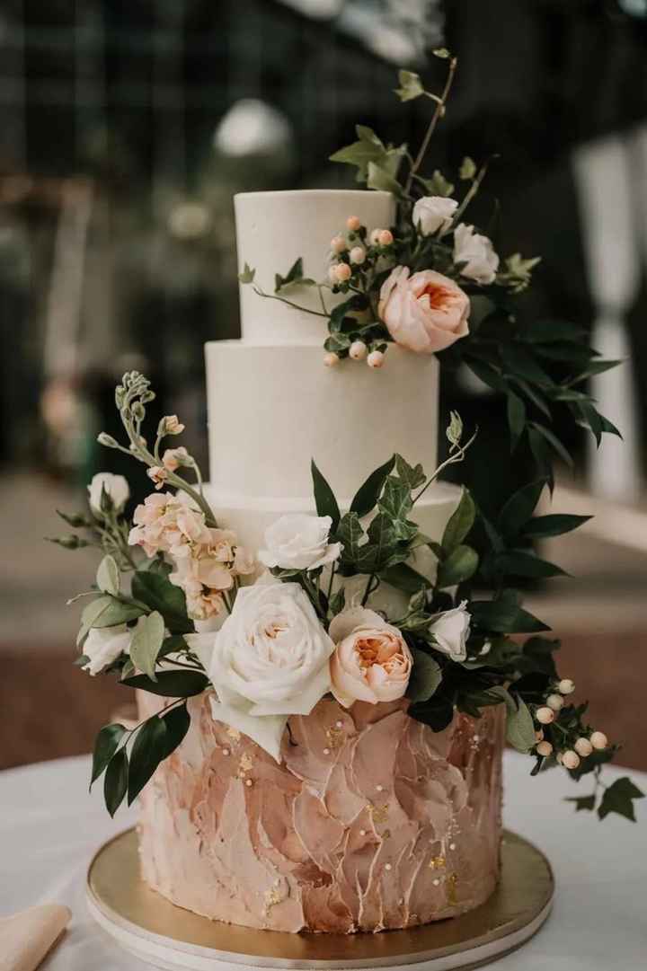 🩷🌈 Inspiração Casamento Rosa - o Bolo - 4