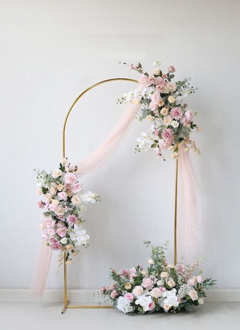 🩷🌈 Inspiração para Casamento Rosa - Os Arcos - 2