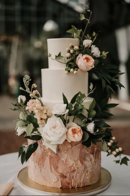 🩷🌈 Inspiração Casamento Rosa - o Bolo - 4