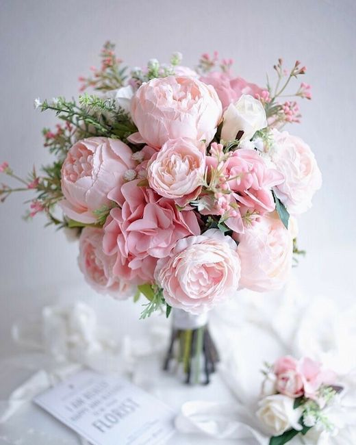 🌈 Inspiração Casamento Rosa - o Bouquet 1