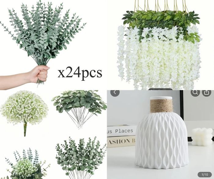 Vendo Pack completo de decoraçao de casamento romantico 8
