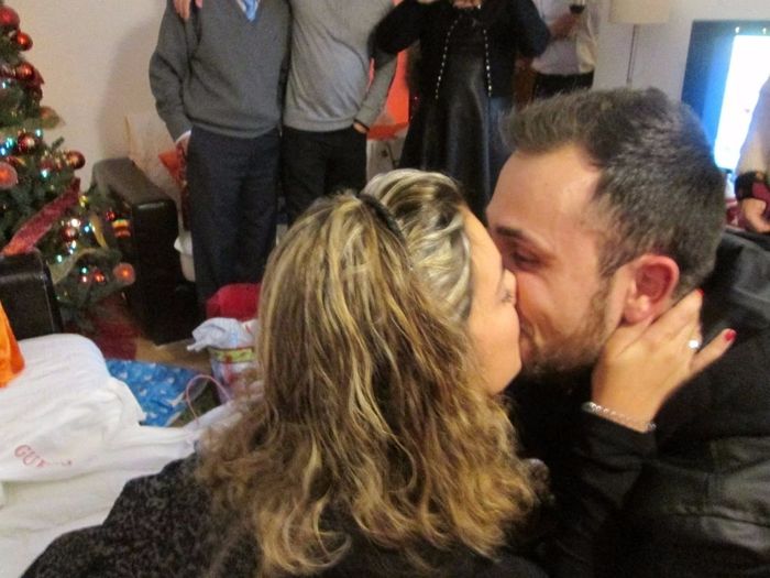  O beijo depois do pedido! 