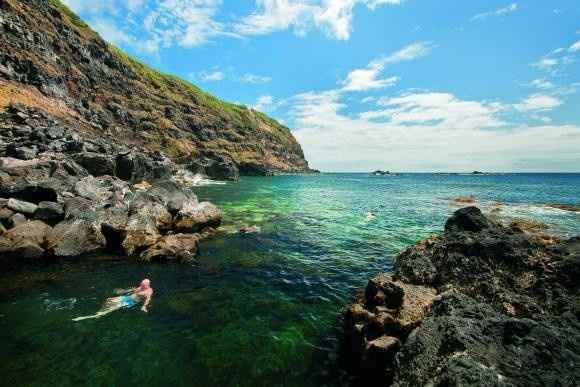 Aproveitar ao máximo a Ferraria (a água do mar é quente!!! E quando digo quente, é quente mesmo!)