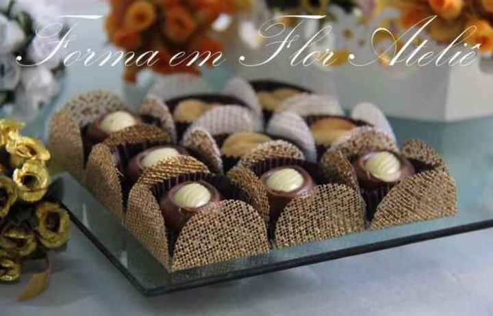 Forminhas para doces finos - 1