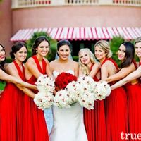 As damas de honor de vermelho ??? - 1