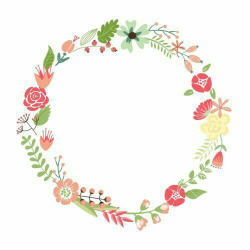 Monograma floral - 1