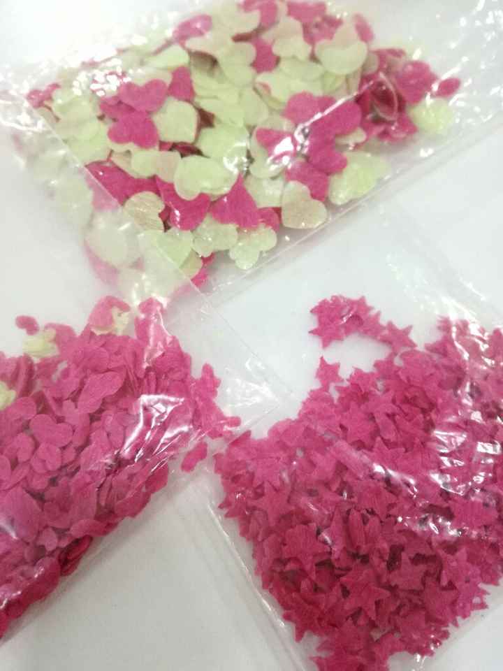 Diy confetis em forma de ❤ - 2