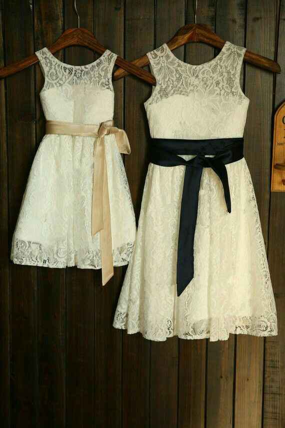 Vestidos menina de alianças - 1